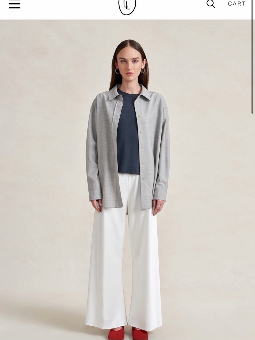 NWT cropped satin Colby pants
